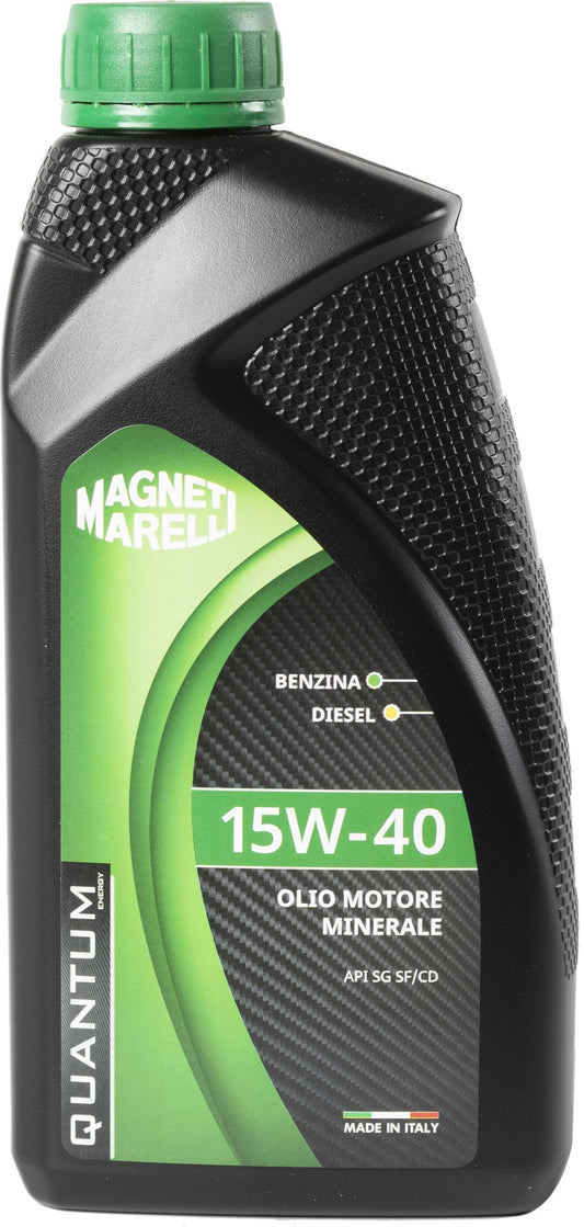 QUANTUM ENERGY Olio Quantum Marelli 15W40 Minerale 1L  Lubrificante Auto