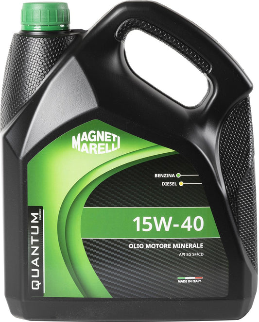 QUANTUM ENERGY Olio Quantum Marelli 15W40 Minerale 4L  Olio Motore Multigrado