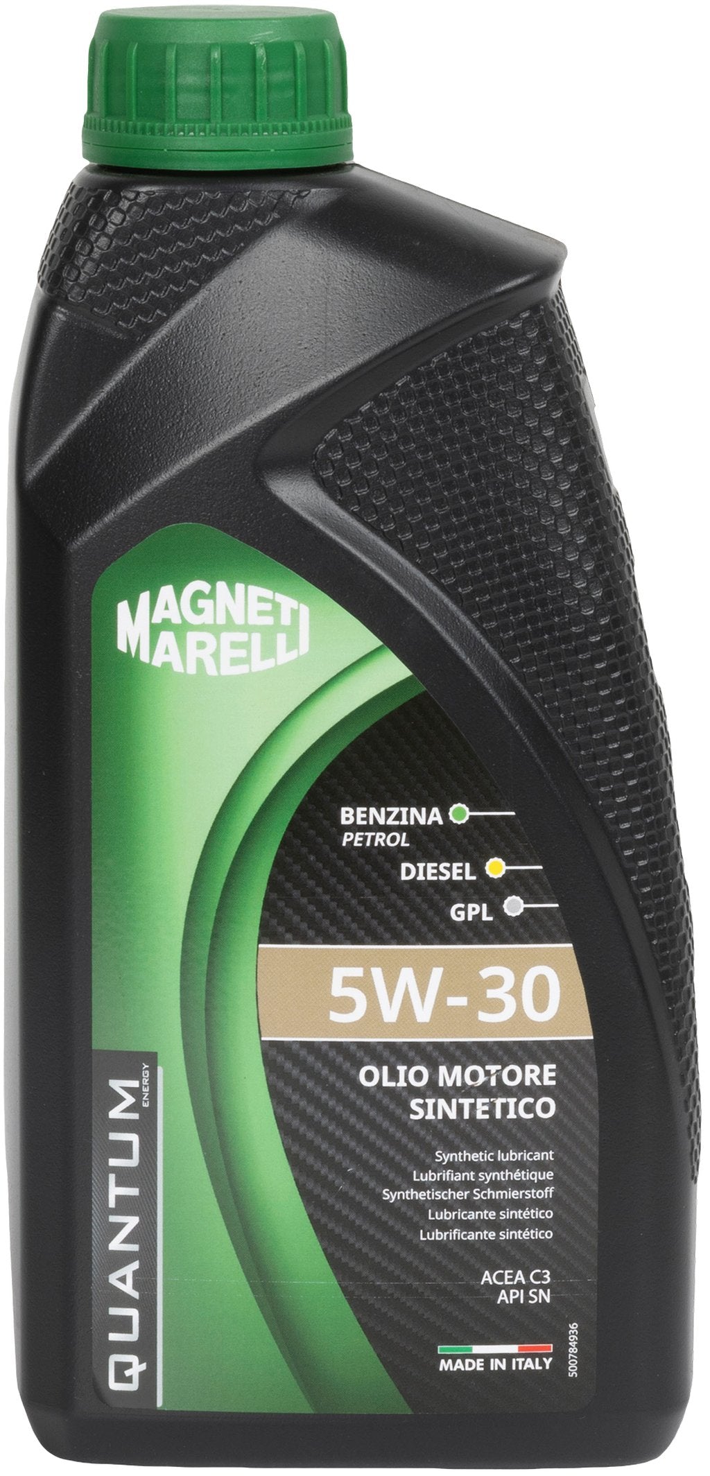 QUANTUM ENERGY Olio Marelli 5W30 C3 Sintetico 1L  Olio Motore Auto Benzina