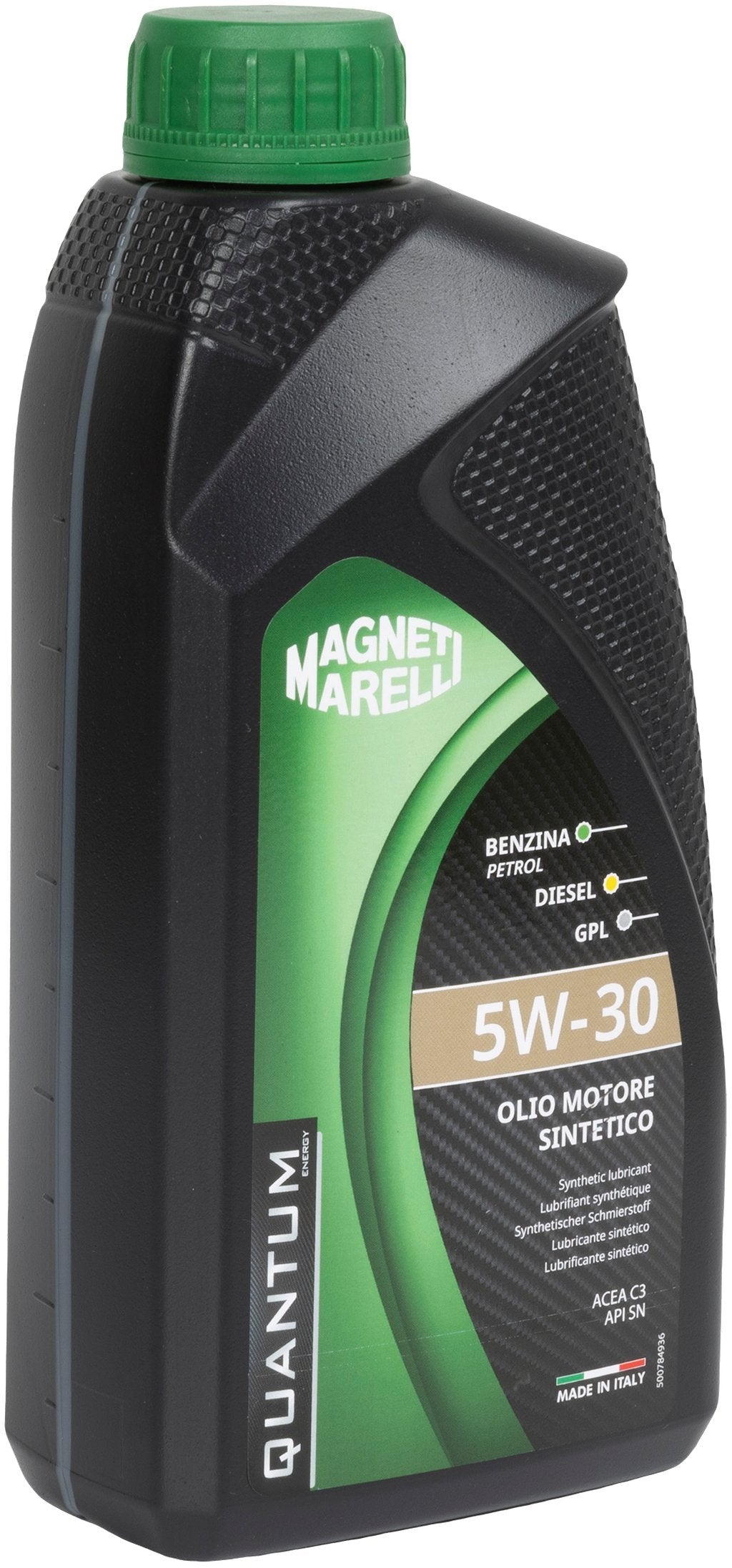 QUANTUM ENERGY Olio Marelli 5W30 C3 Sintetico 1L  Olio Motore Auto Benzina