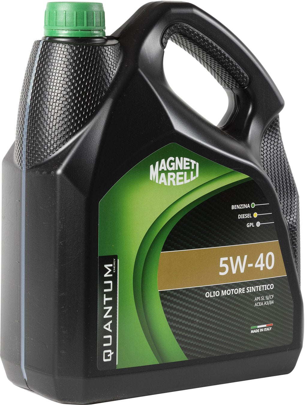 QUANTUM ENERGY Olio Lubrificante Marelli 5W40 Sintetico 4L Motore Auto Alte