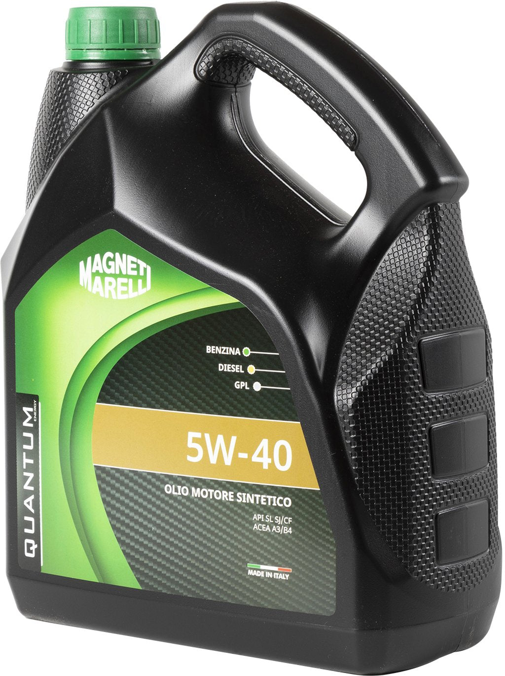 QUANTUM ENERGY Olio Lubrificante Marelli 5W40 Sintetico 4L Motore Auto Alte