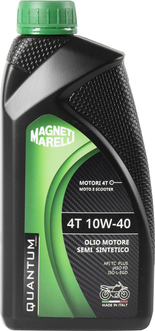 QUANTUM ENERGY Olio Quantum Marelli 4T 10W40 Semi Sintetico 1L  Olio Motore