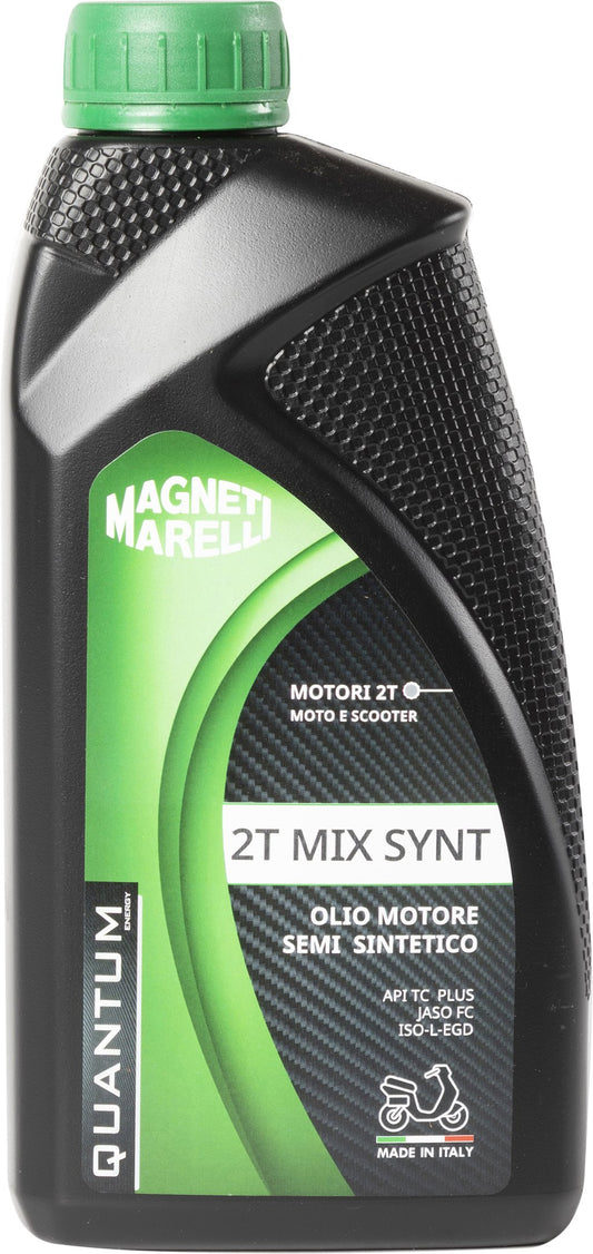 QUANTUM ENERGY Olio Quantum Marelli 2T Mix Semi Sintetico 1L  Olio Motore 2