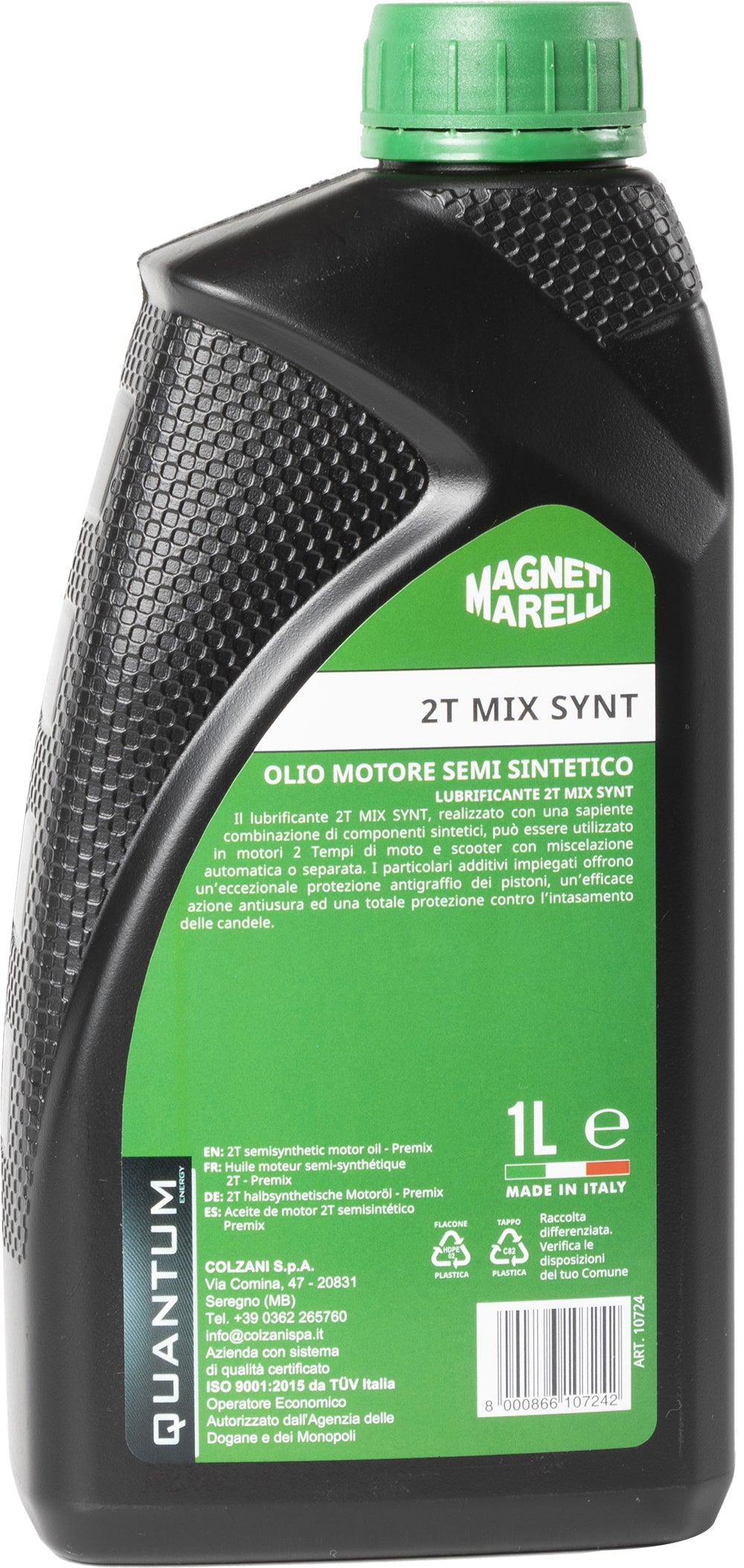 Quantum Energy Olio Marelli 2T 1L Semi Sintetico Alta Protezione
