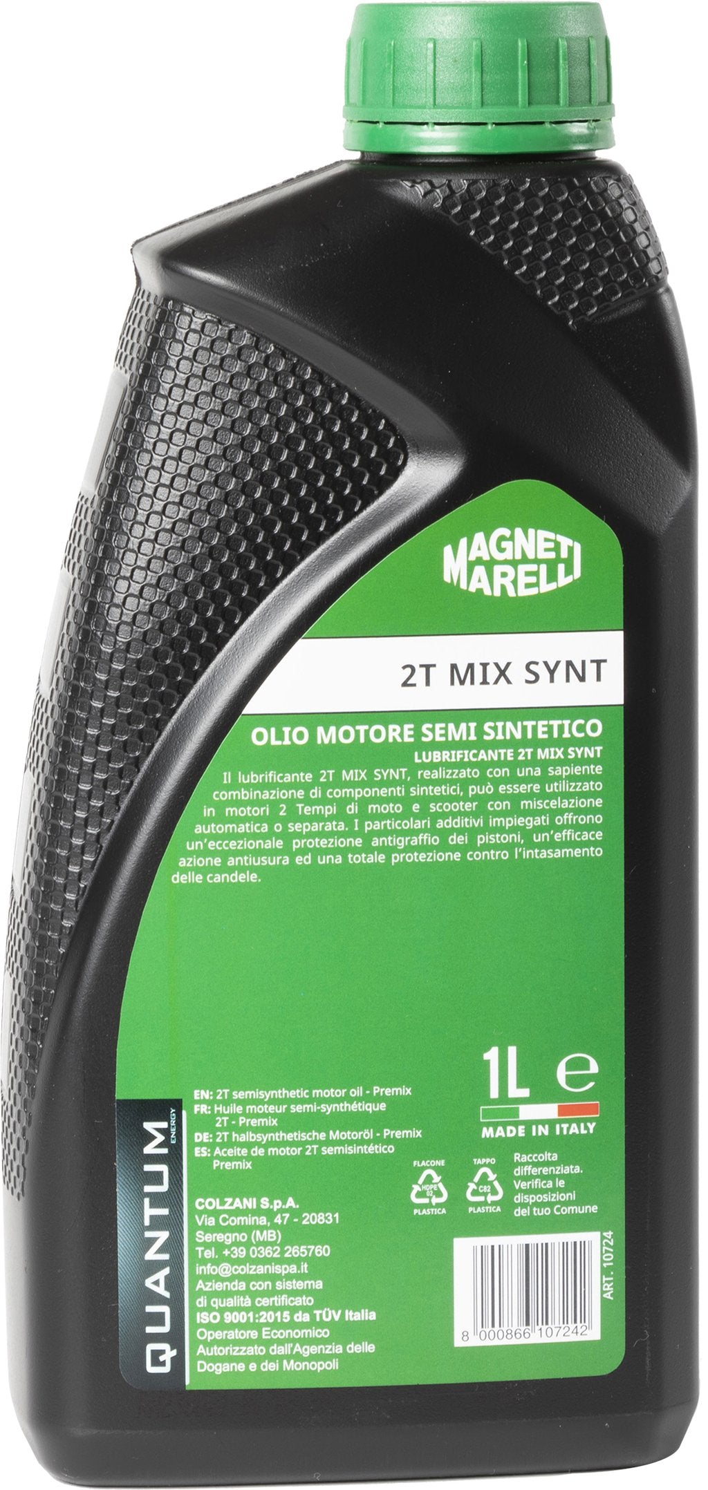 QUANTUM ENERGY Olio Lubrificante Marelli 2T Mix Semi Sintetico 1L Motore 2