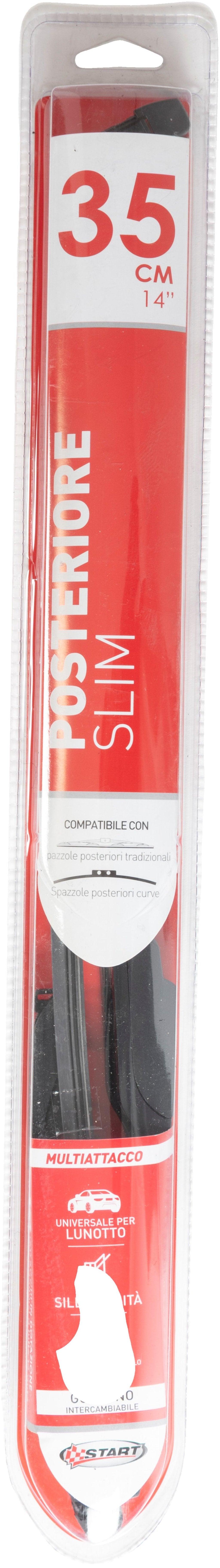 START Spazzola tergi Slim posteriore 35cm 14 pollici universale Originale