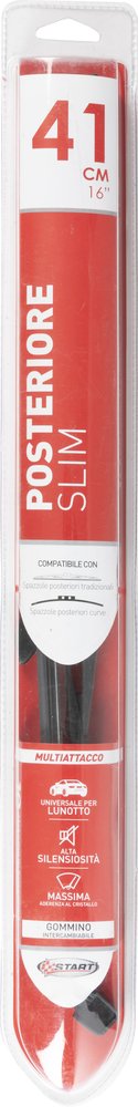 Spazzola slim posteriore 41cm  16 pollici universale