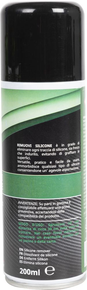 Quantum Energy- Rimuovi Silicone Spray 200 ml Azione Rapida Professionale