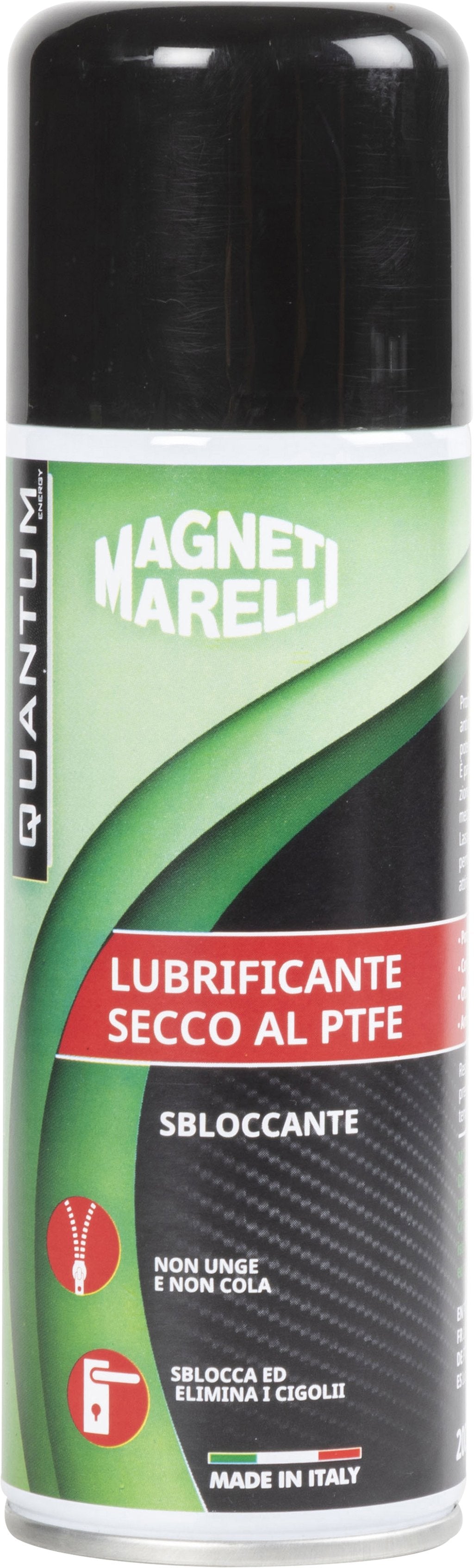 Quantum Energy Spray Lubrificante Secco al PTFE 200 ml  Lubrificazione Pulita