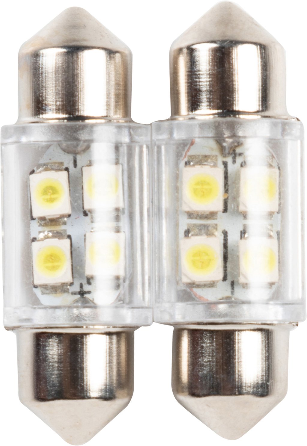 START Lampadine siluro auto 6 Led 12V 1,5W due pezzi 31 mm illuminazione targa
