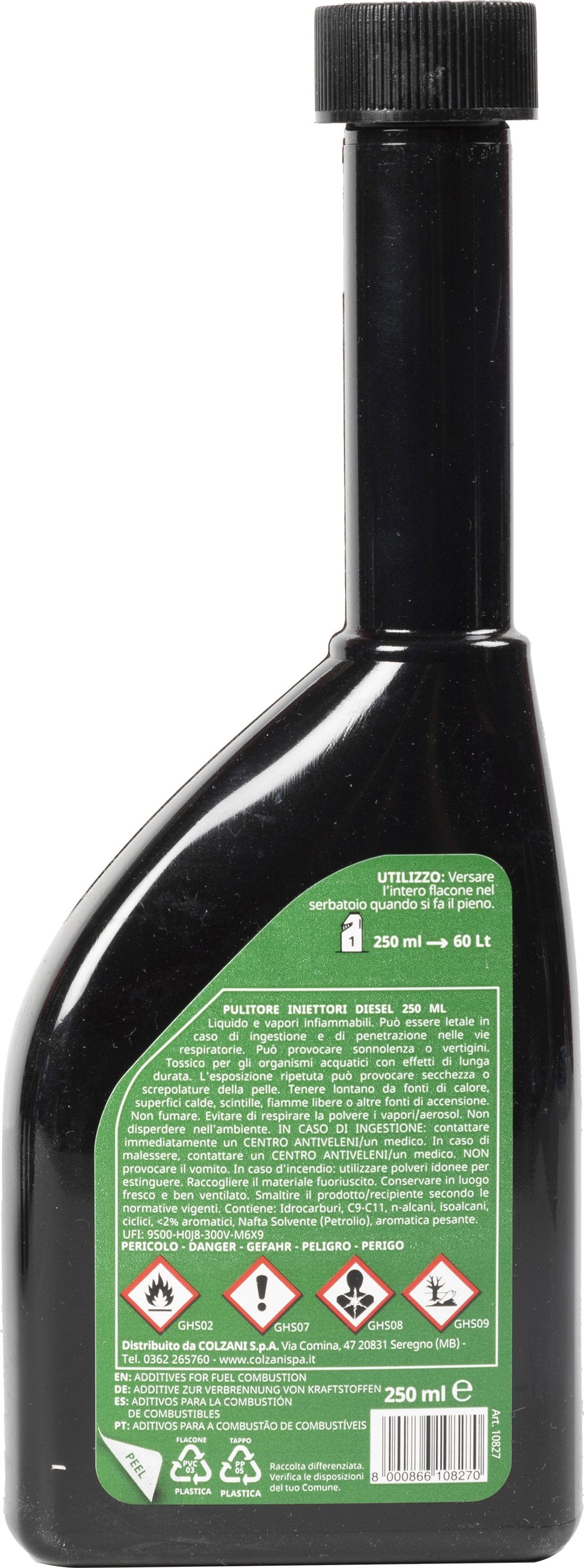 QUANTUM ENERGY - Pulitore Iniettori Diesel 250 ml ? Efficacia Immediata