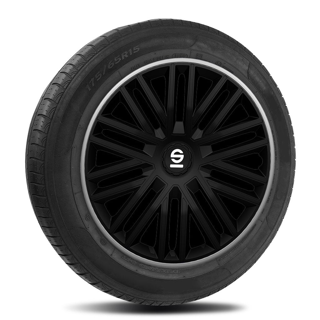 SPARCO Borchie Set 4 copricerchi 15 pollici copriruota auto Bergamo Originale