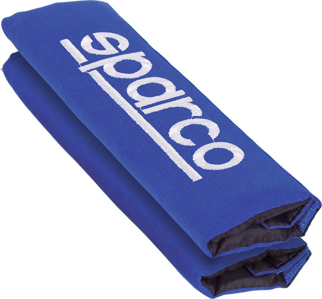 SPARCO Set 2 pezzi di cuscinetti passacintura SPC1204 universali per auto blu