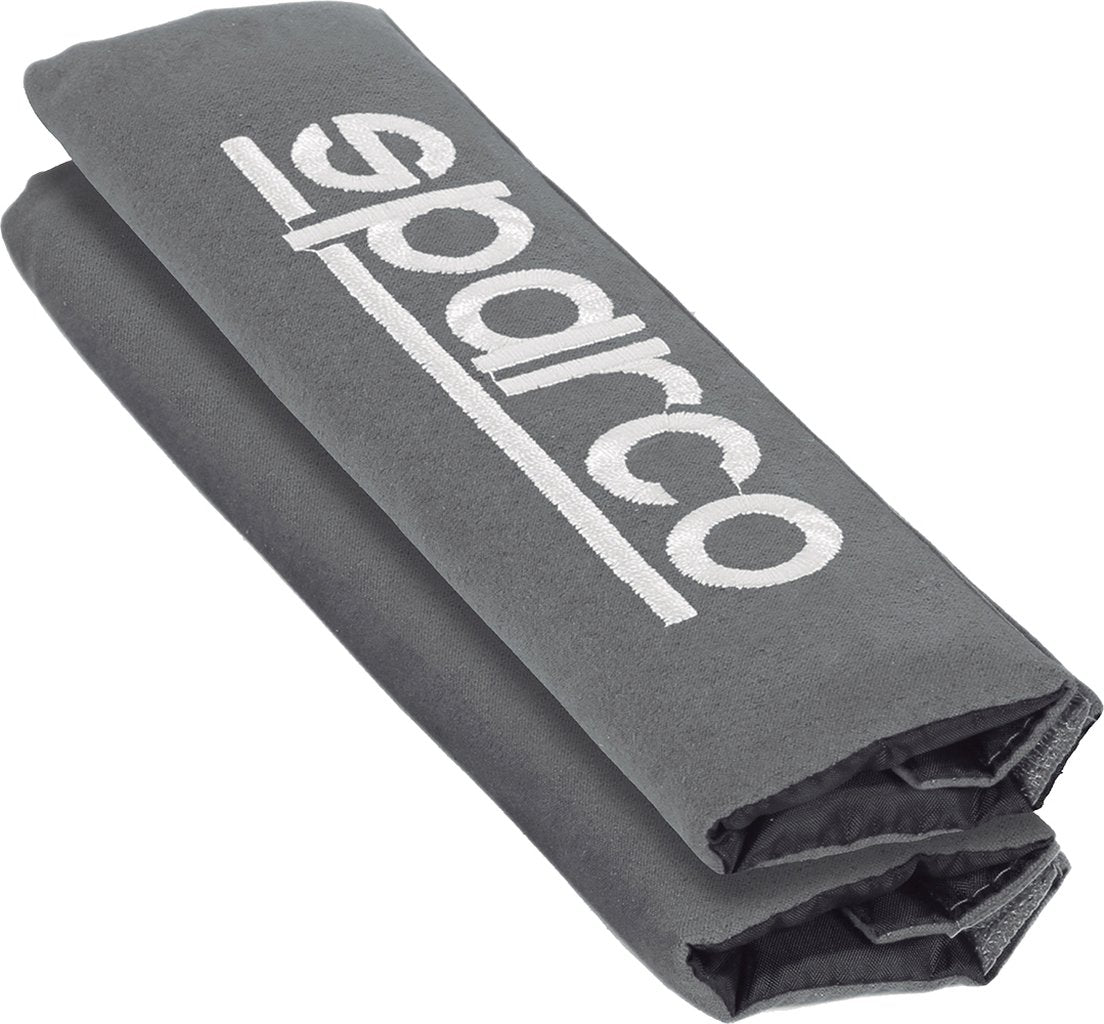 SPARCO Set 2 pezzi di cuscinetti passacintura SPC1204 universali per auto grigi