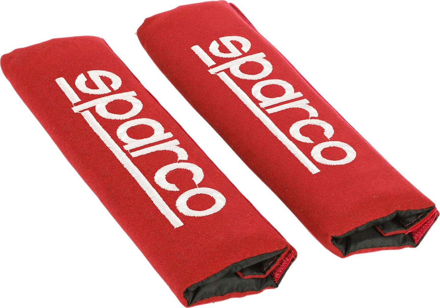 SPARCO Set 2 pezzi di cuscinetti passacintura SPC1204 universali per auto rossi