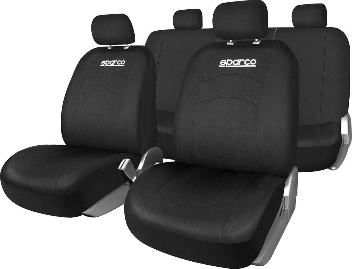Set universale SPS402 coprisedili auto completo nero 3mm