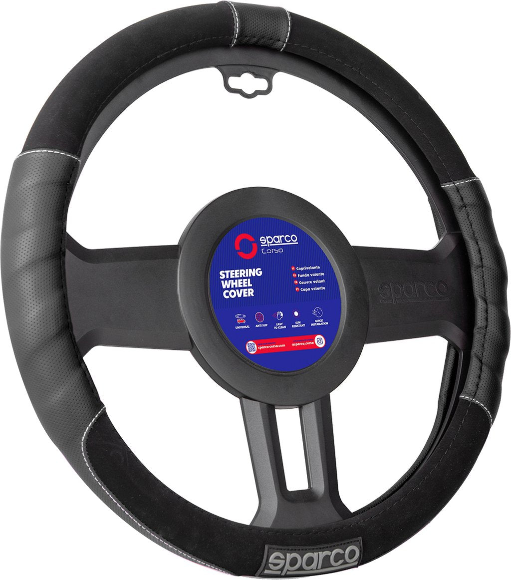 Coprivolante SPC1108 auto universale grigio e nero antiscivolo