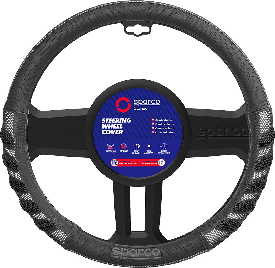 Coprivolante SPS101 auto universale grigio e nero anti dissolvenza