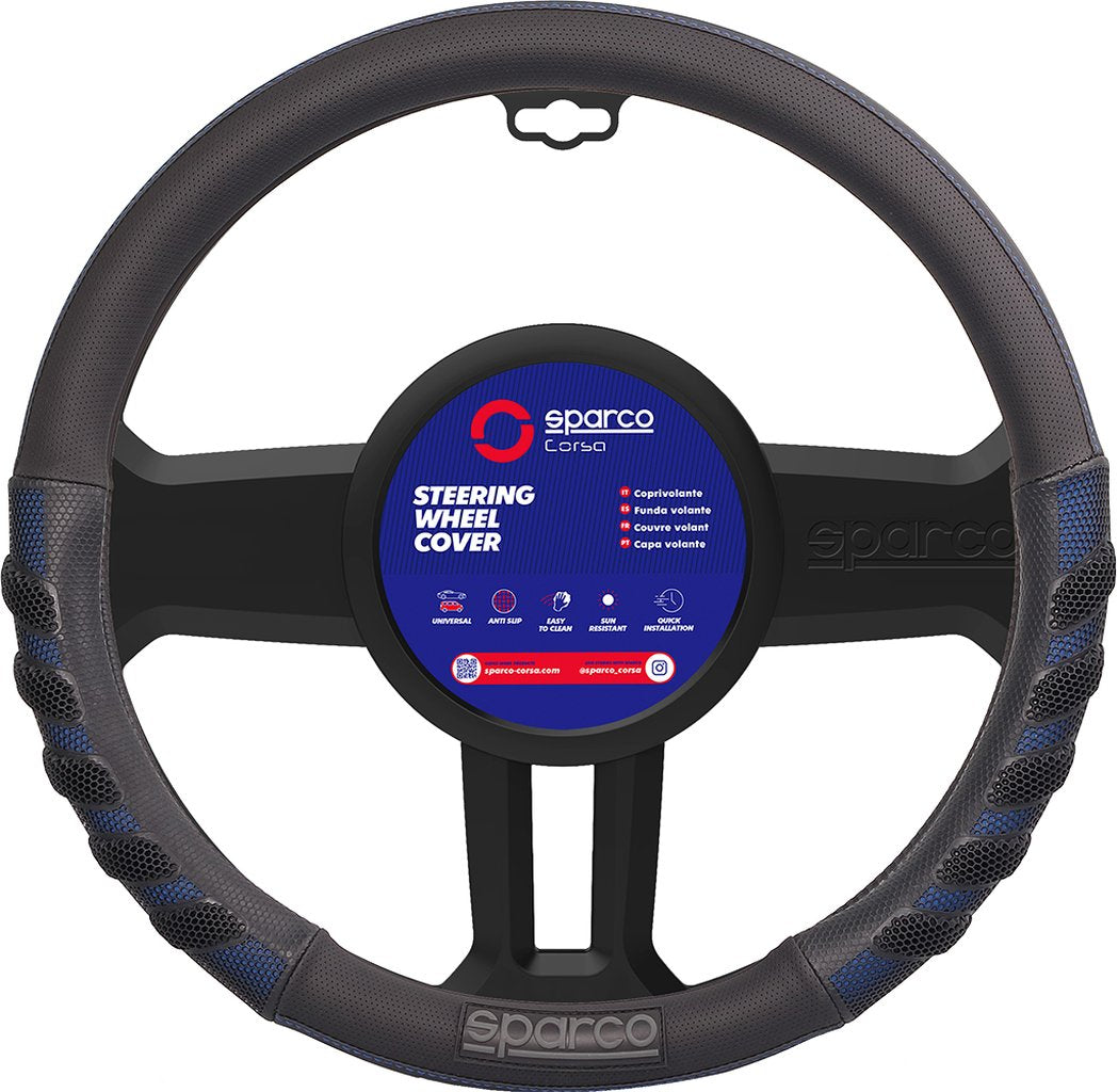 Coprivolante SPS101 auto universale blu e nero anti dissolvenza