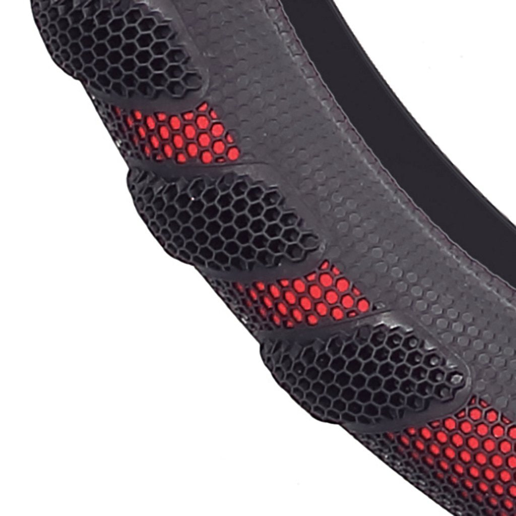 Coprivolante SPS101 auto universale rosso e nero anti dissolvenza