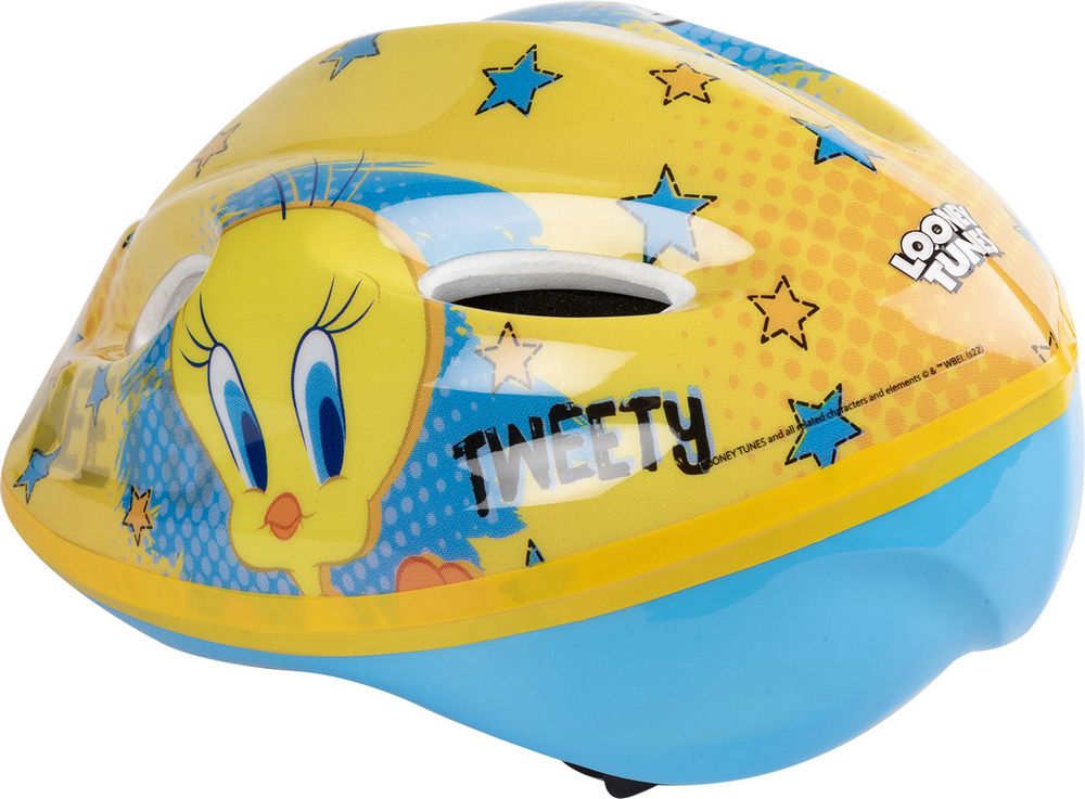 Casco ciclo bambino bambina Looney Tunes Titti Silvestro 52-56 cm