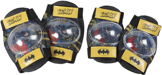 Tataway DC Kit Protezioni Batman  Gomitiere e Ginocchiere per Bambini