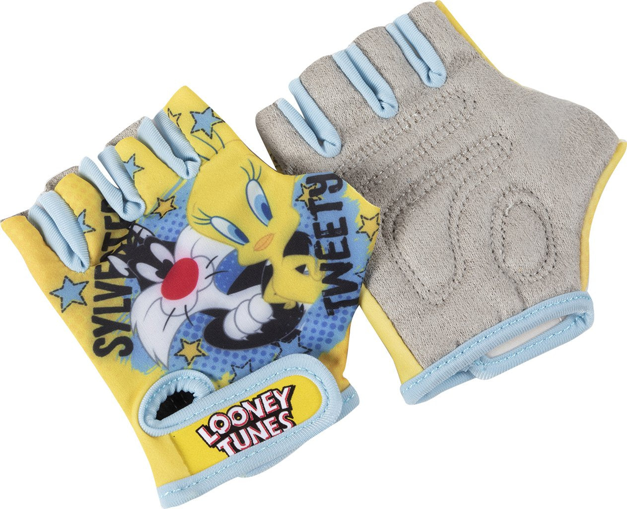 TATAWAY Warner Bros Coppia guanti bici bambino bambina Looney Tunes Titti
