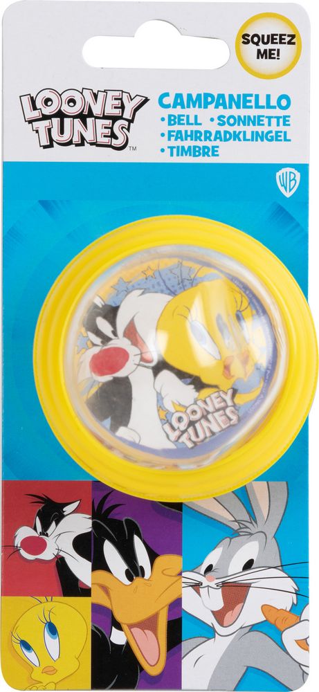 Campanello ciclo bici squeezy bambino bambina Looney Tunes