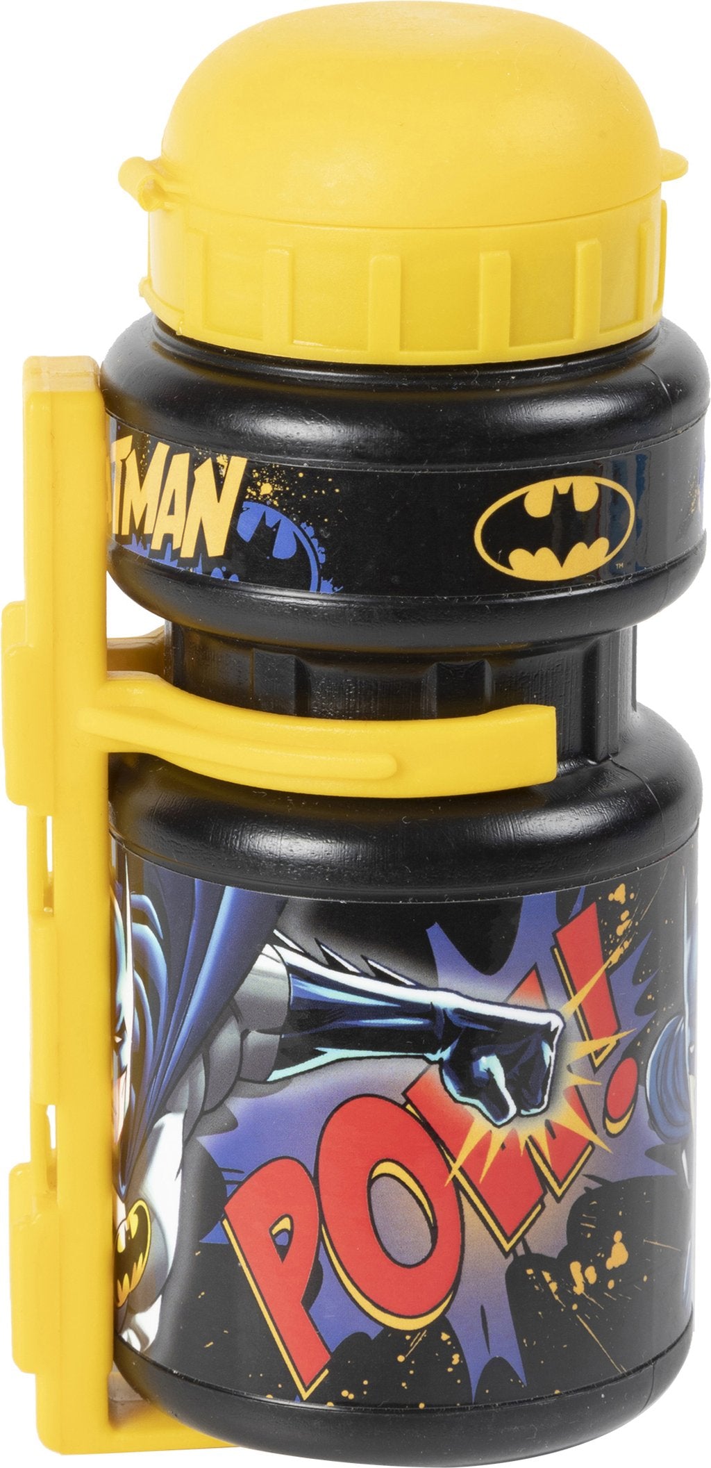 TATAWAY DC Comics Borraccia ciclo Batman bambino 350 ml Supereroi giallo nero
