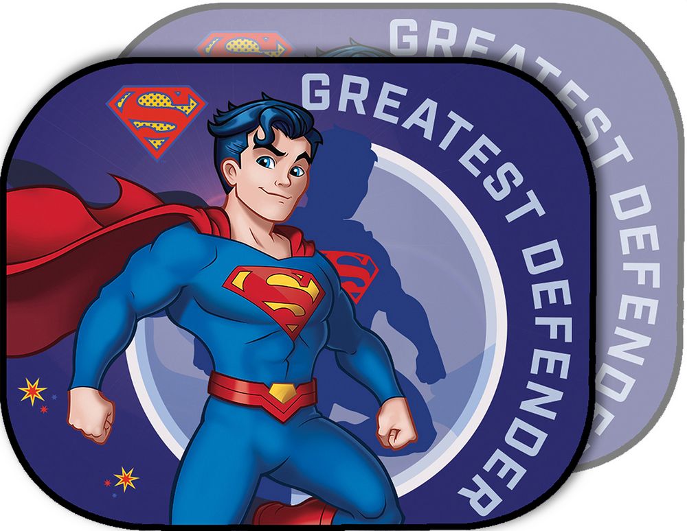 Tendine auto Superman 44x35 cm  Parasole laterale supereroe bambini