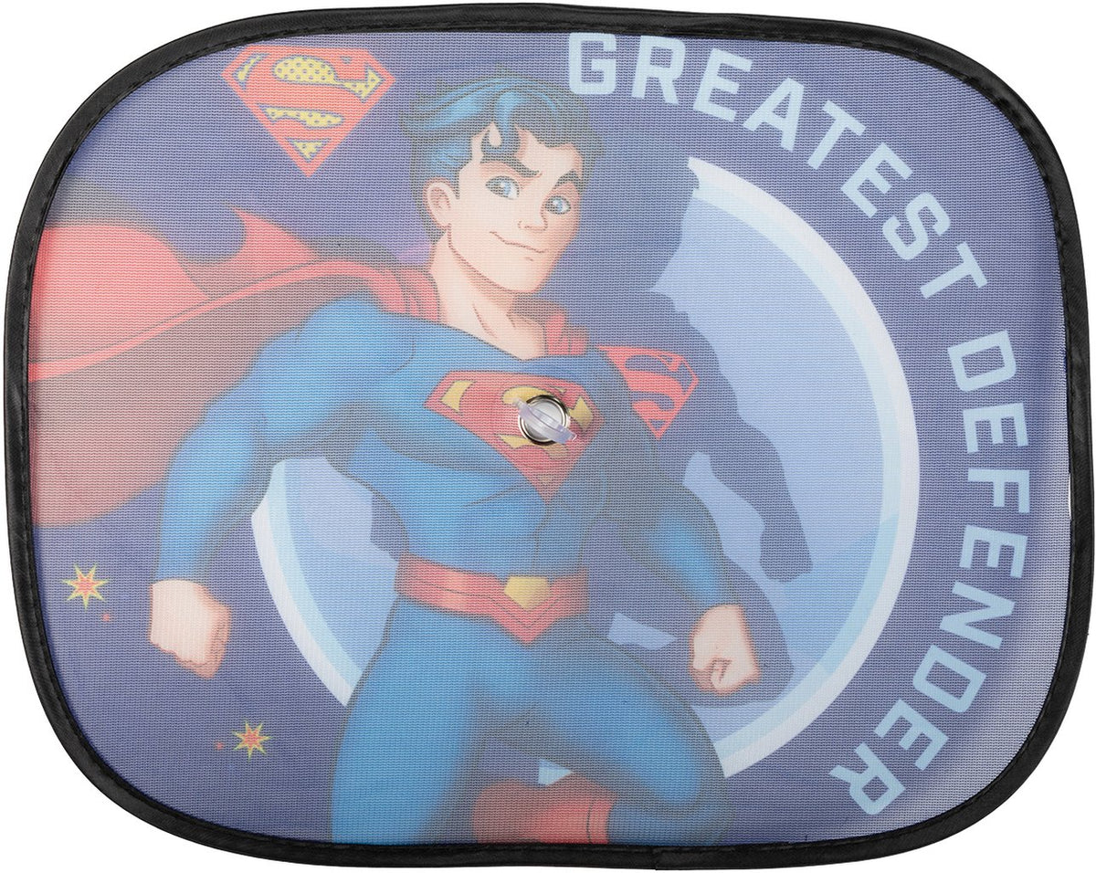 Tataway DC Tendine Laterali Superman 44 x 35 cm  Parasole Auto 2 Pezzi