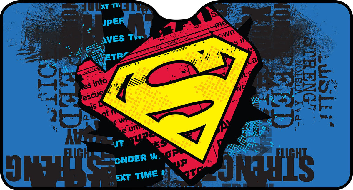 Tataway DC Parasole Auto Superman 130 x 70 cm  Protezione per Parabrezza