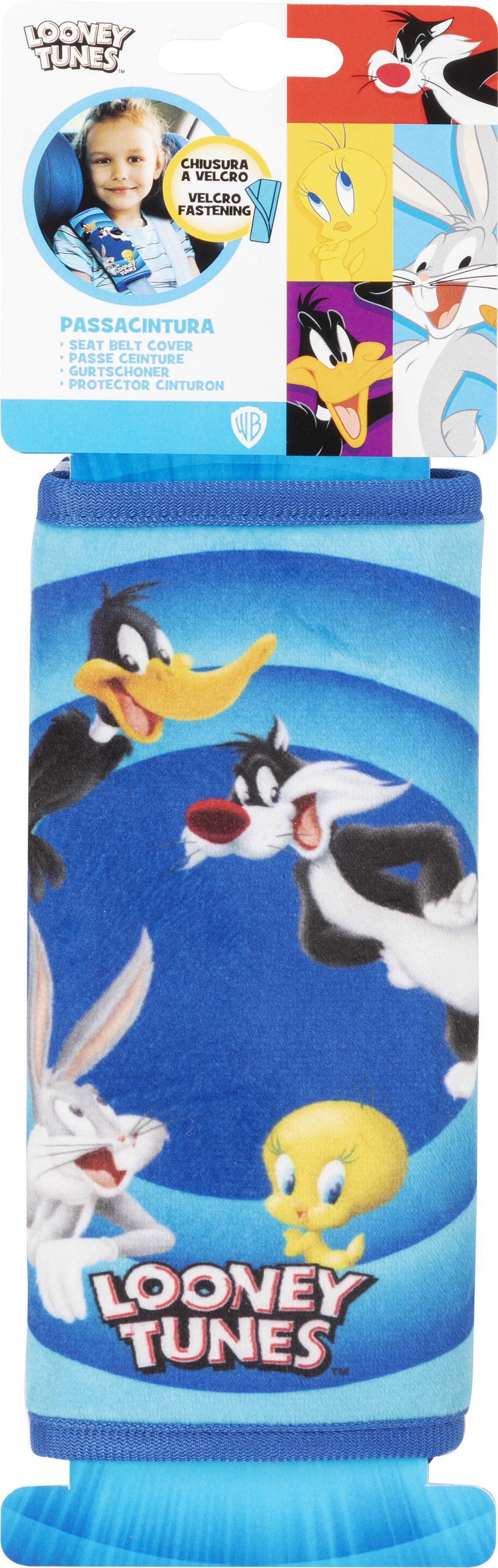TATAWAY Warner Bros Passacintura auto Looney Tunes bambino bambine viaggio