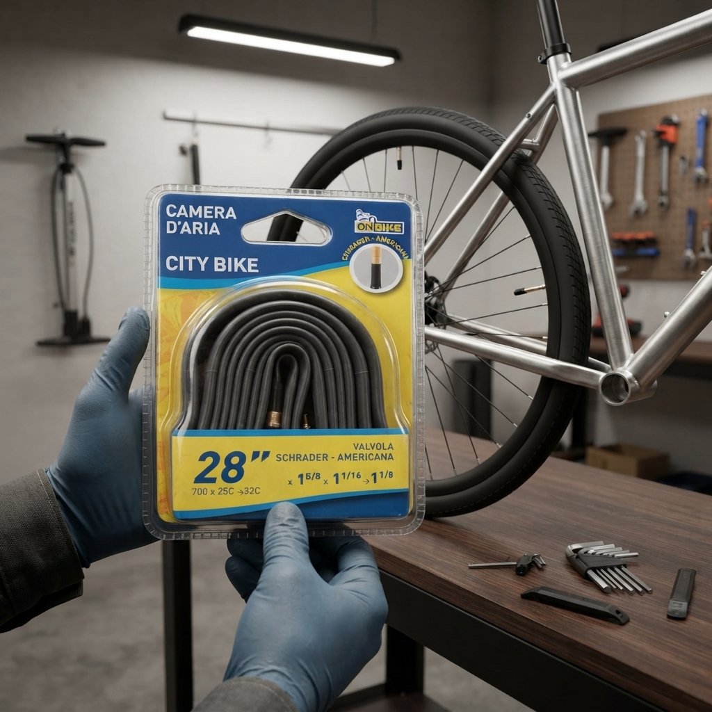 ON BIKE Camera D'Aria City Bike 28" Schrader Americana