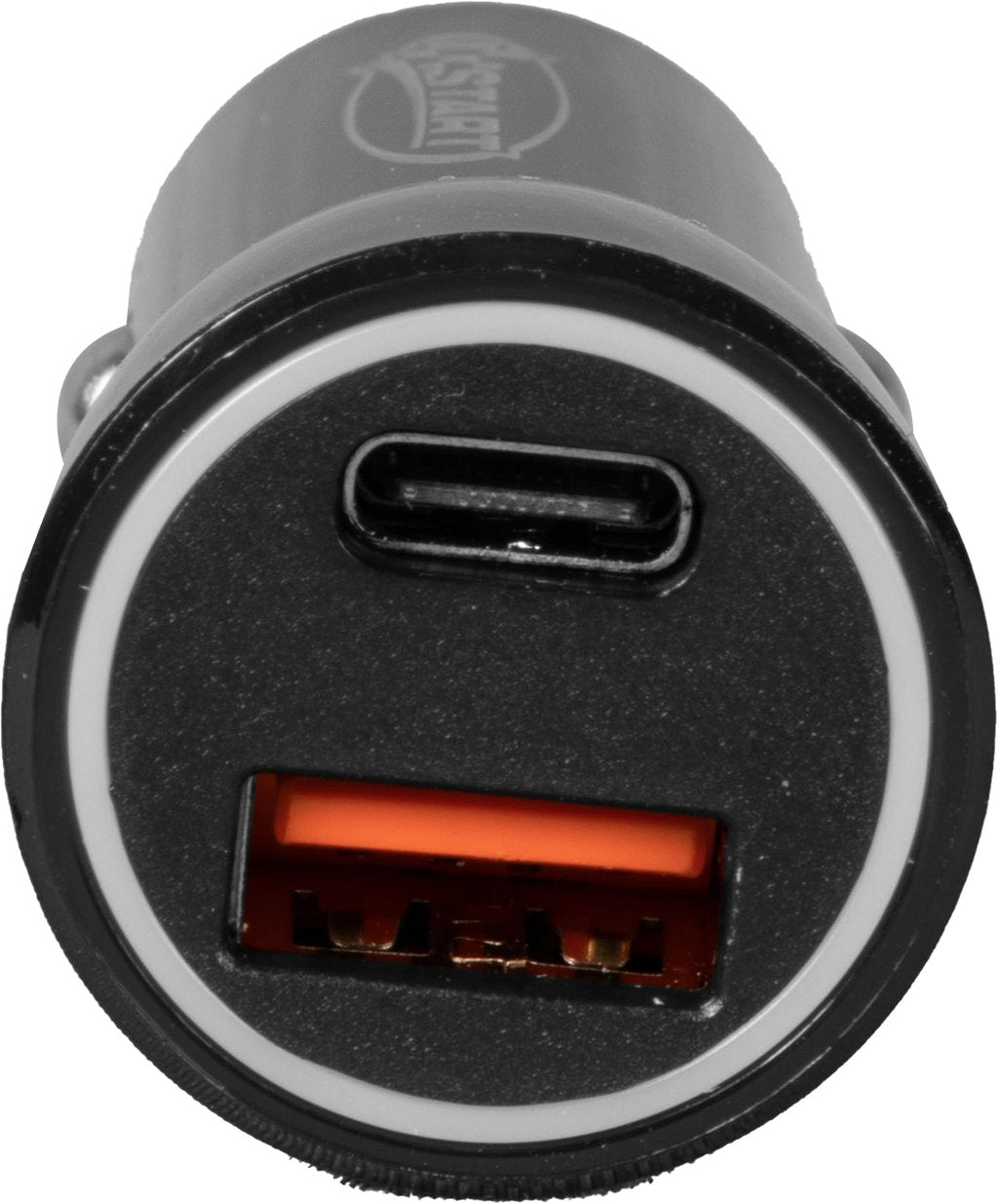 START Caricatore presa accendisigari auto nero, USB e USB-C, Output DC 5