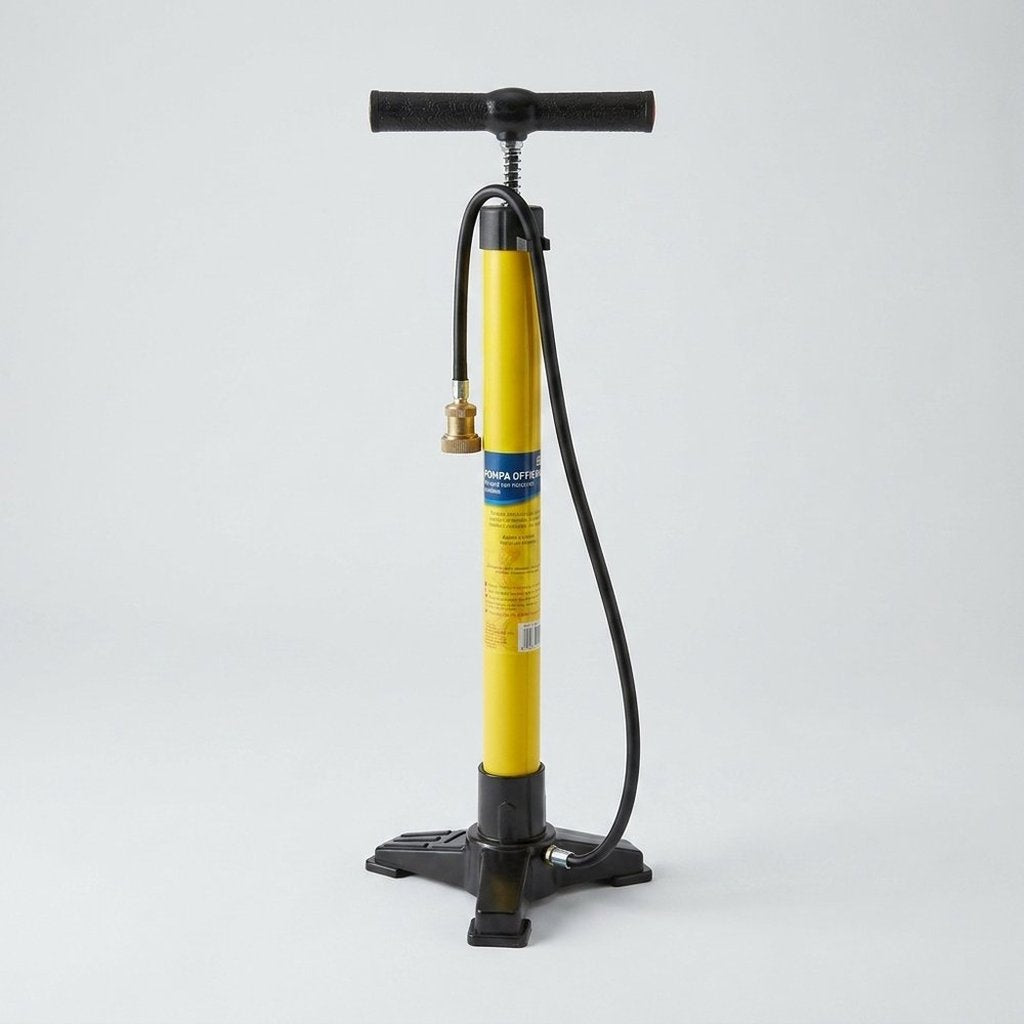 ON BIKE Pompa Officina A 3 Piedi Con Raccordo In Ottone  Pompa Bici