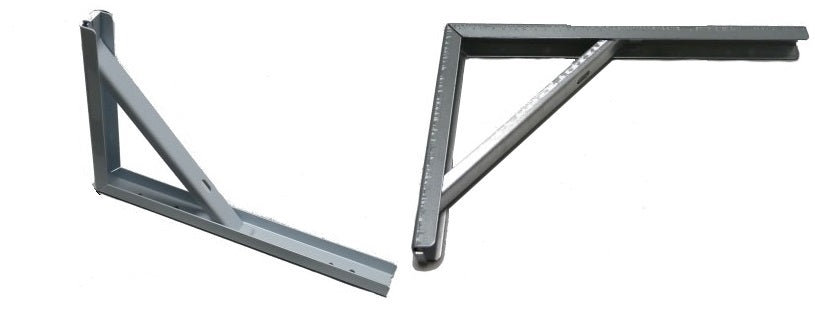 MENSOLA X RIPOSTIGLIO CM.30 ZINC. confezione da PEZZI 12