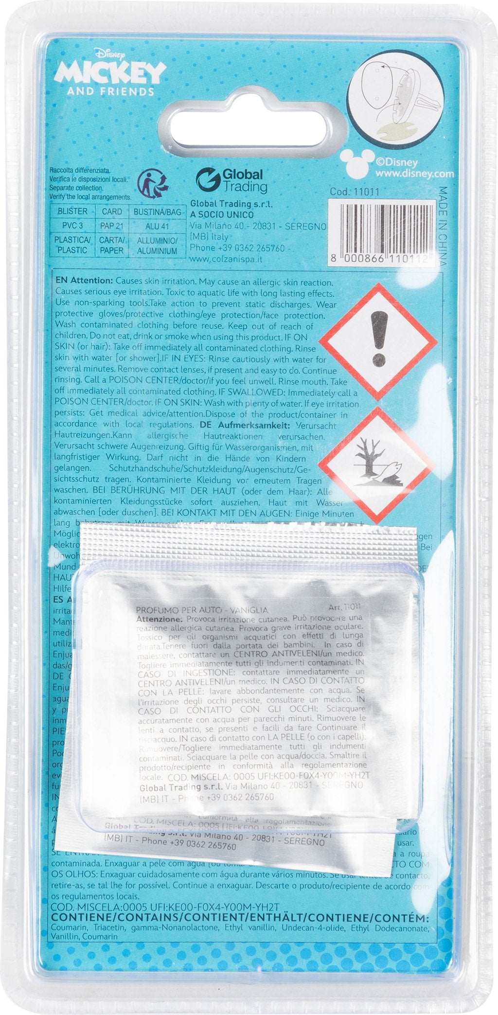 TATAWAY Disney Profumatore deodorante per auto da aeratore Minnie al gusto