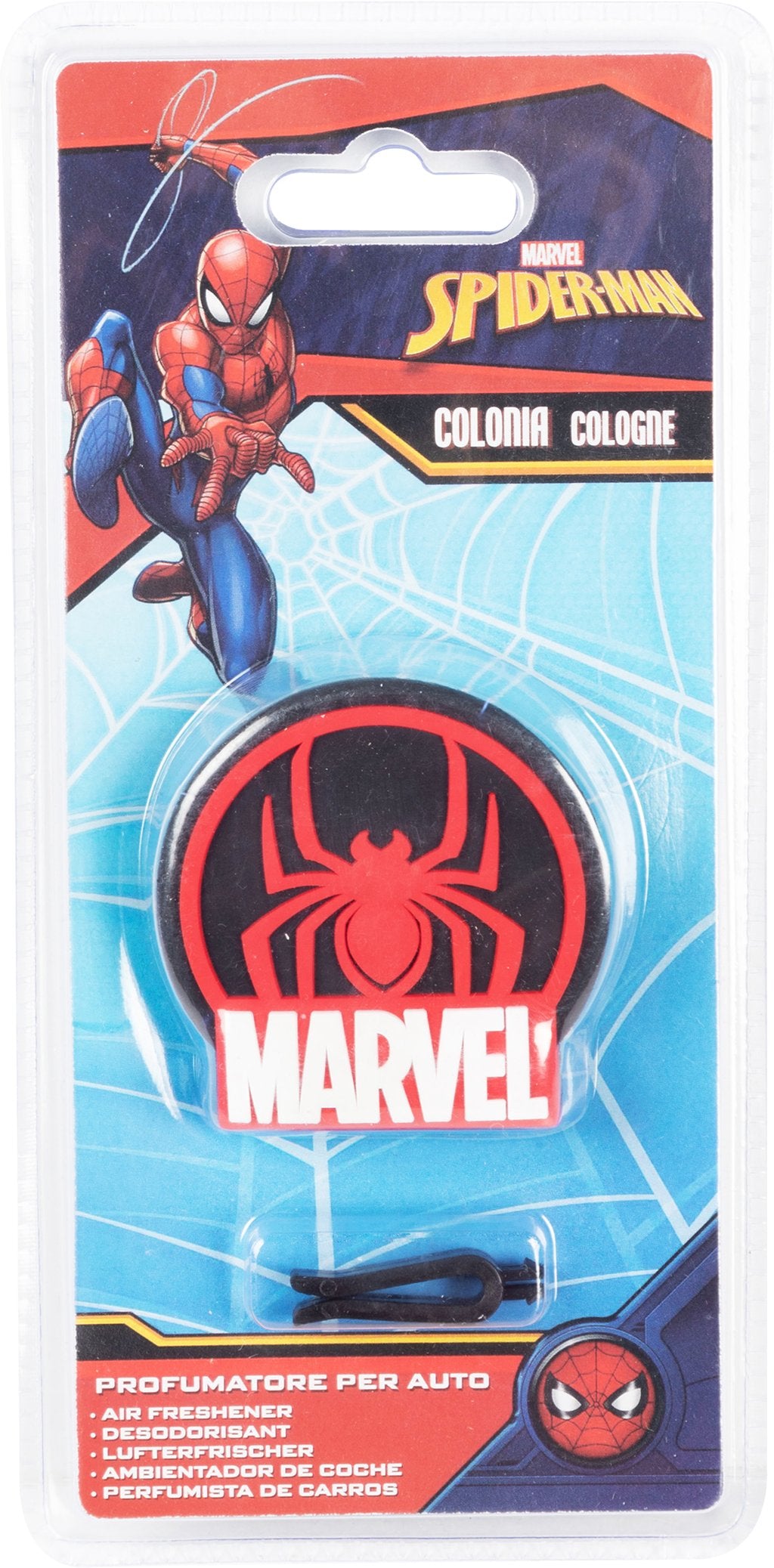 TATAWAY Marvel Profumatore deodorante per auto da aeratore Spiderman al gusto