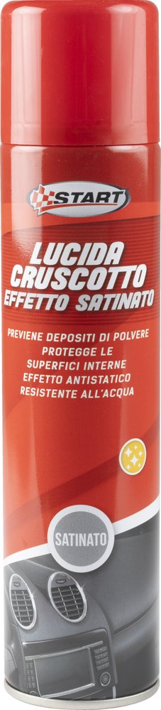 Spray lucida cruscotto effetto satinato 400 ml , massima protezione