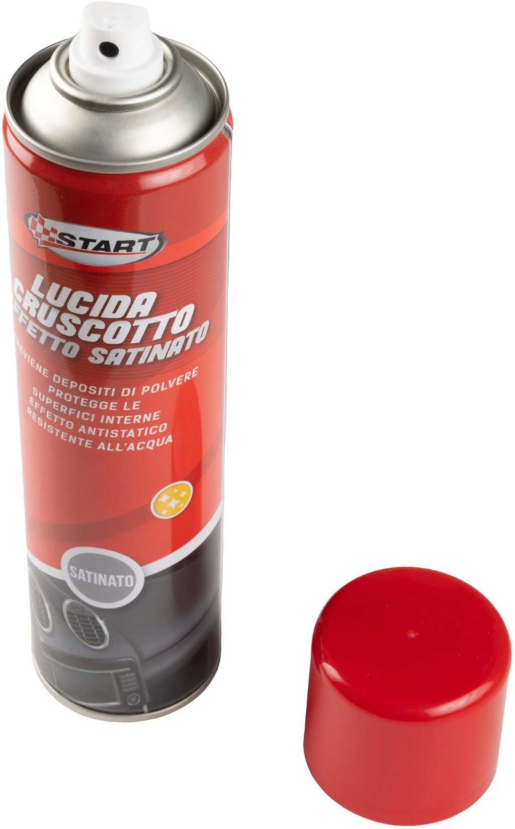 START Spray lucida cruscotto effetto satinato 400 ml , massima protezione