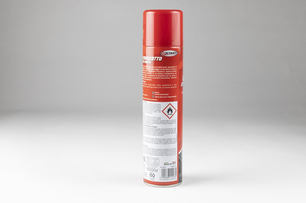 Spray lucida cruscotto effetto satinato 400 ml , massima protezione
