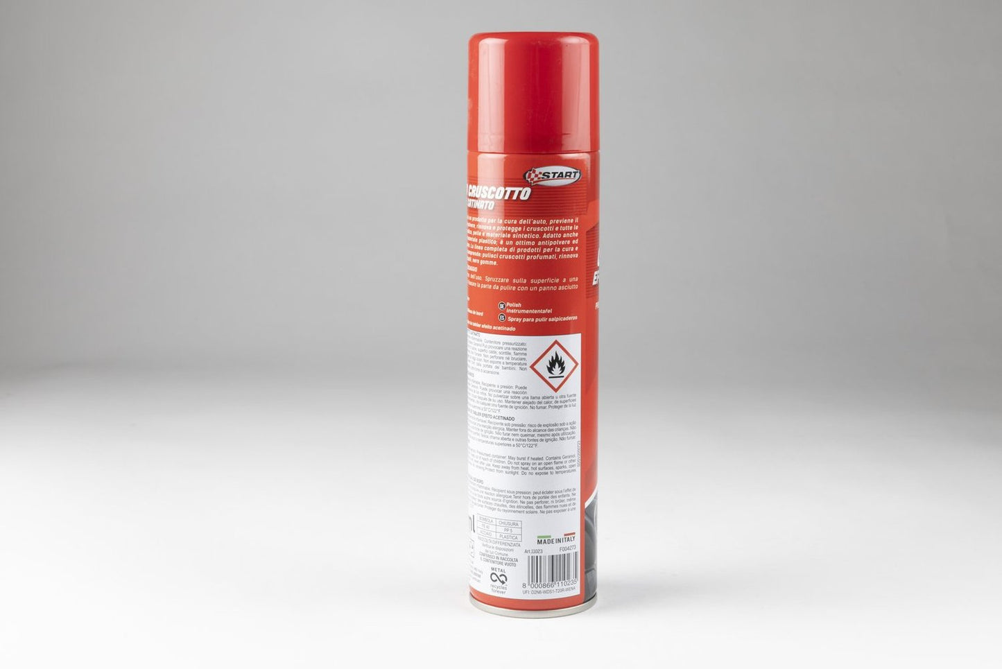 START Spray lucida cruscotto effetto satinato 400 ml , massima protezione