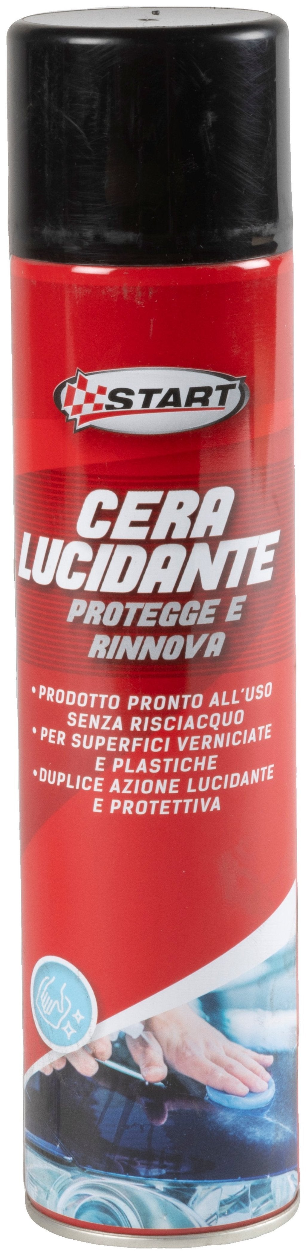 START Cera Spray Auto Con Oli Pregiati 400 ml  Cera Lucidante Pronta All?Uso
