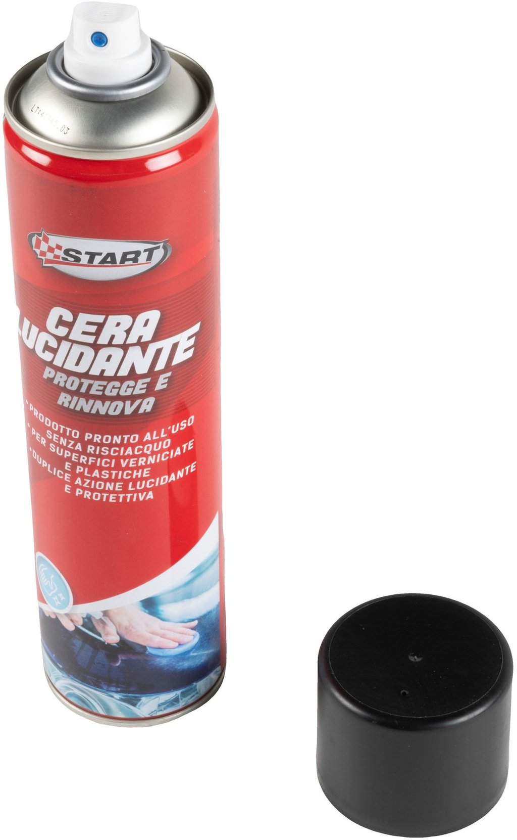 START Cera Spray Auto Con Oli Pregiati 400 ml  Cera Lucidante Pronta All?Uso