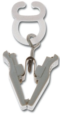 SCIVOLANTE NYLON X TENDE C/PINZA ART.556