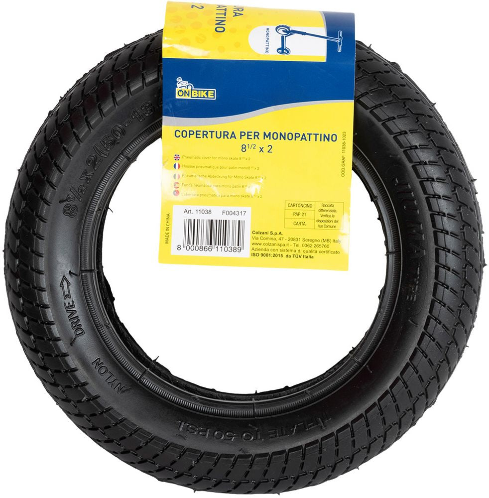 ON BIKE Copertura Monopattino 8 1/2 x 2 Resistente