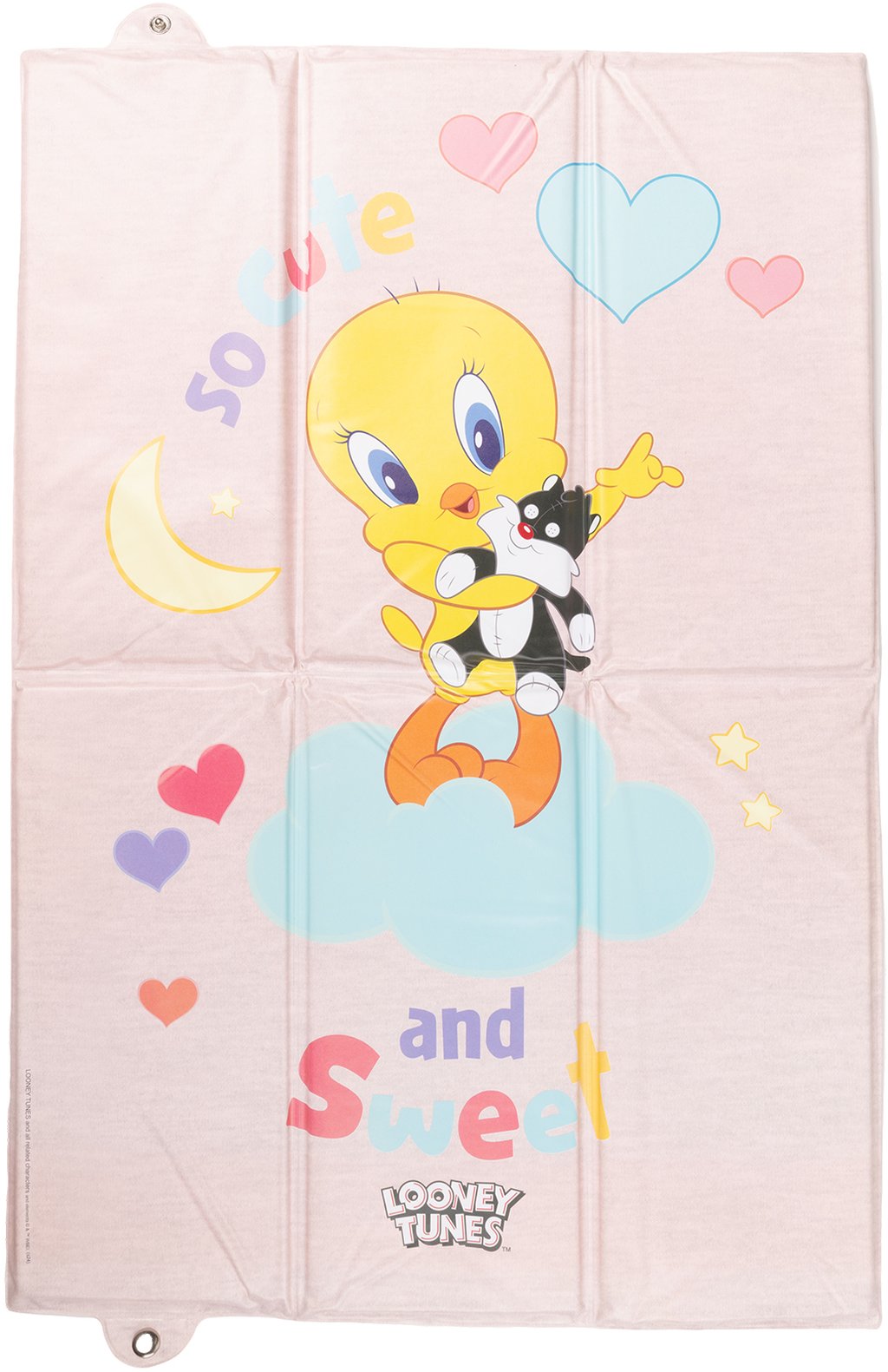 TATAWAY Warner Bros Looney Tunes Piano cambio pieghevole per bambini, perfetto