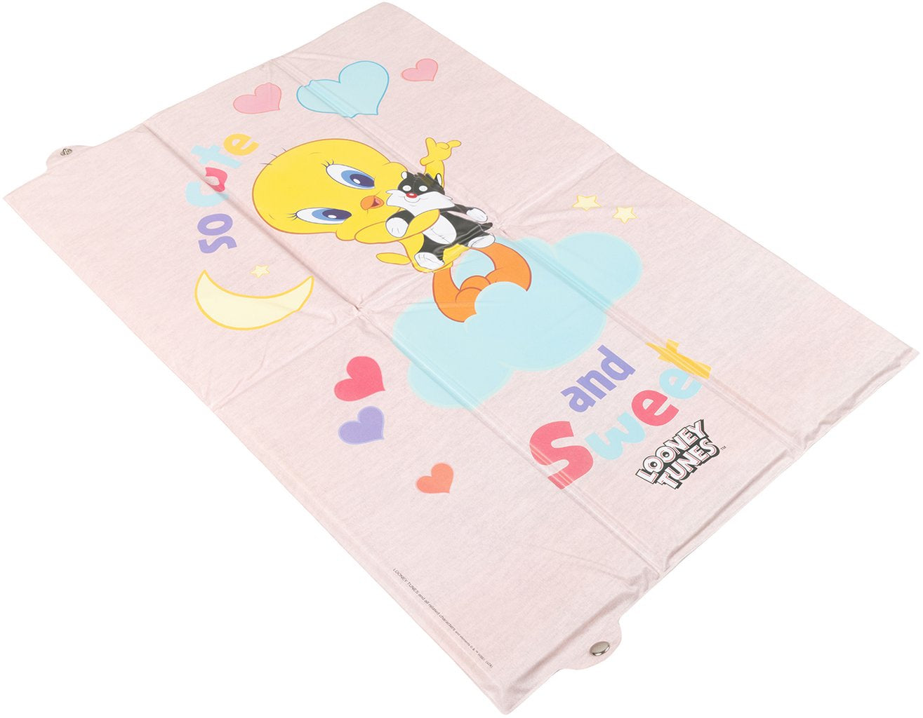 TATAWAY Warner Bros Looney Tunes Piano cambio pieghevole per bambini, perfetto